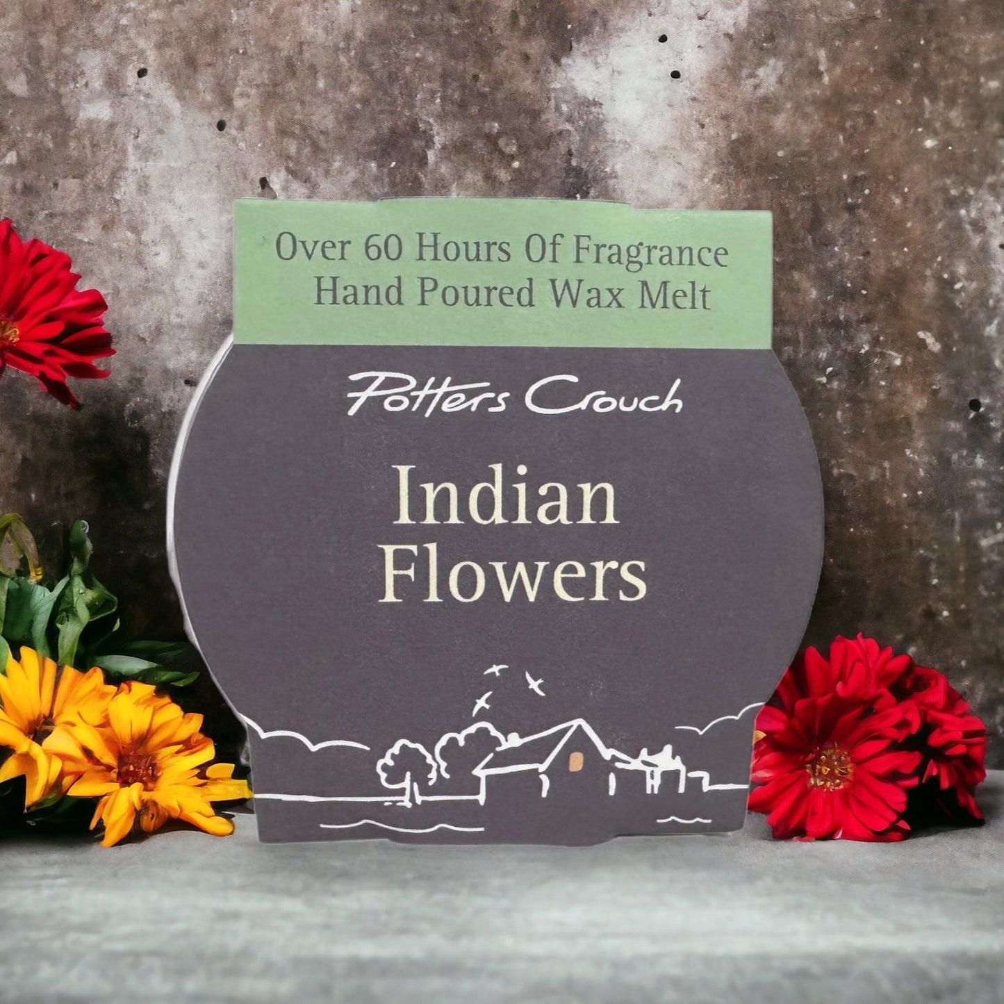 Indian Flowers Melt Pott