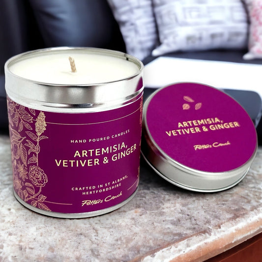 Clarity Wellness Candle with Artemisia, Vetiver & Ginger