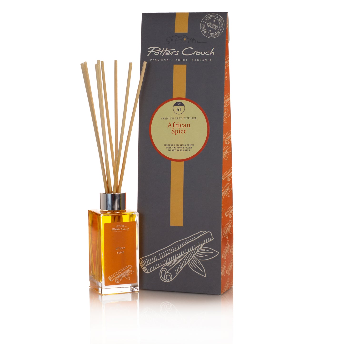 African Spice Reed Diffuser