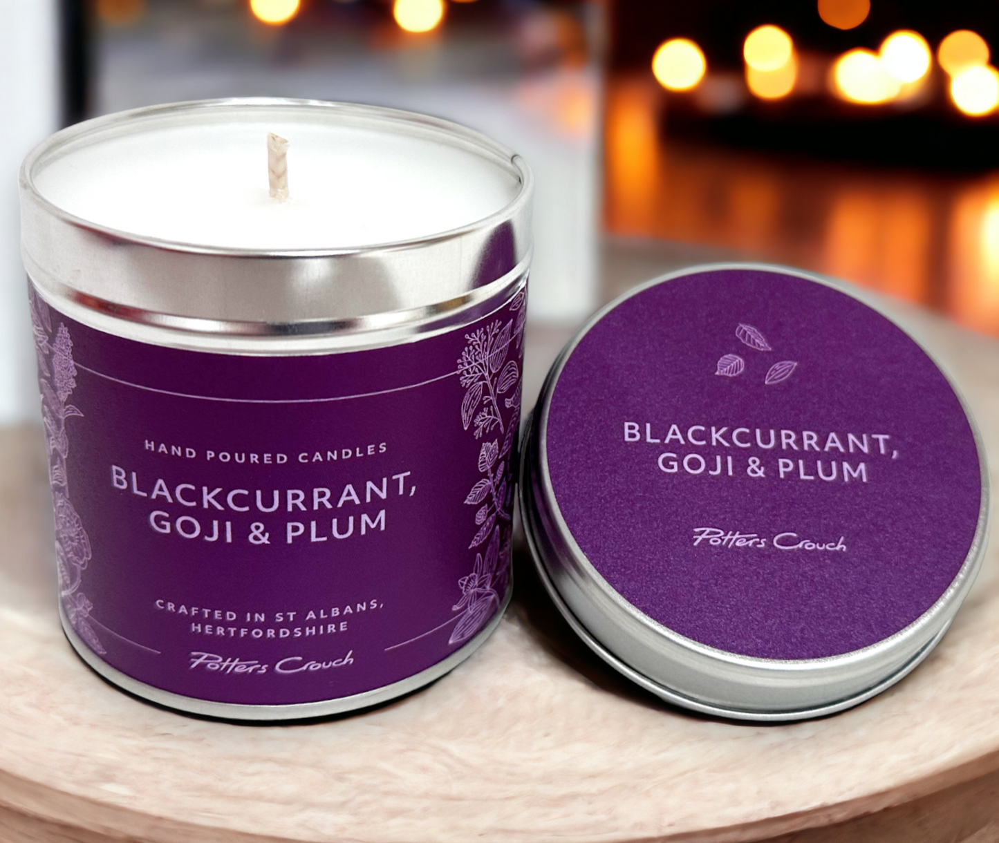 Blackcurrant, Goji & Plum Wellness Candle