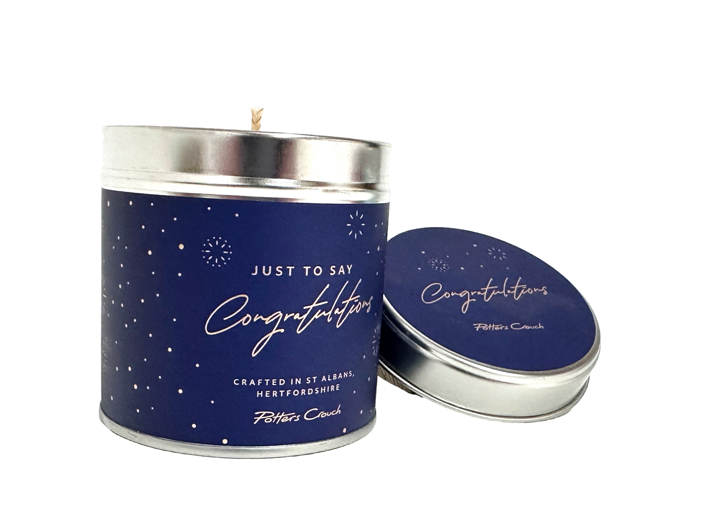 Just To Say Congratulations Candle