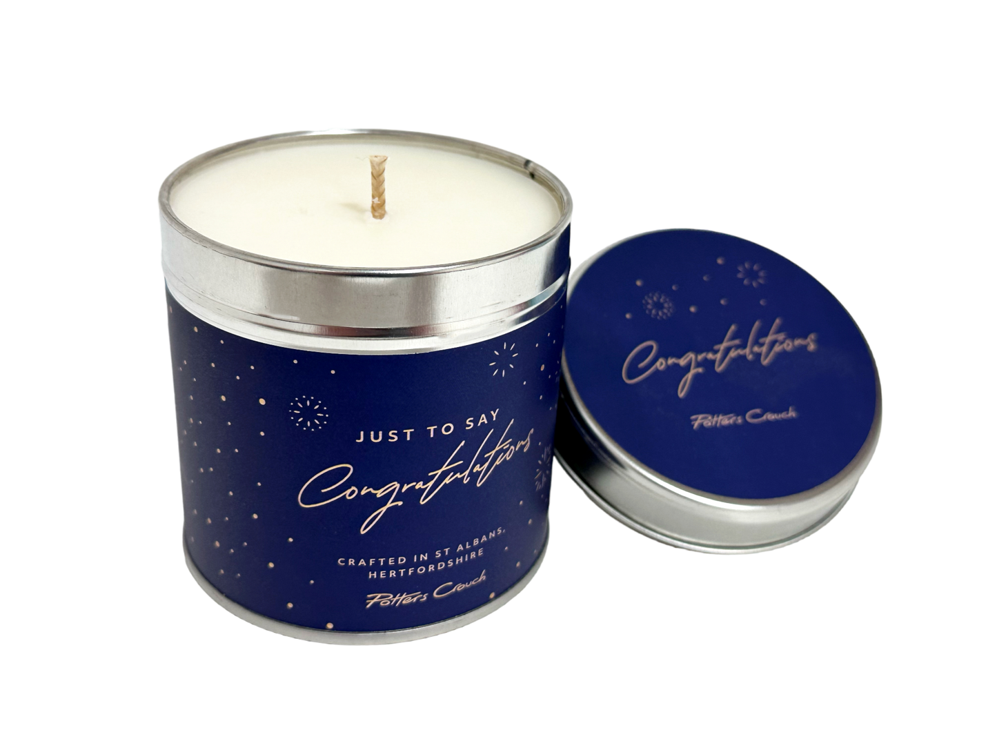 Just To Say Congratulations Candle