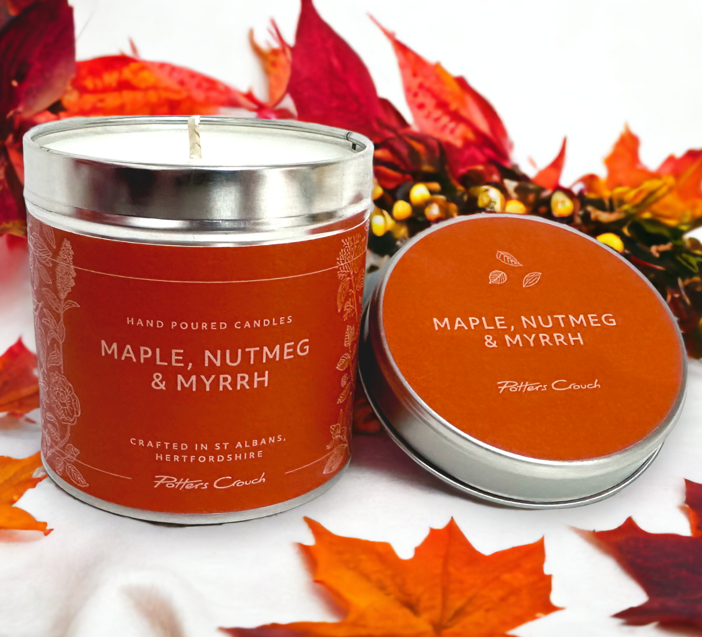 Maple, Nutmeg & Myrrh Wellness Candle