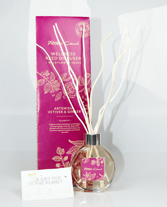 Clarity Wellness Reed Diffuser with Artemisia, Vetiver & Ginger
