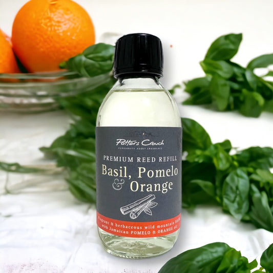 Basil, Pomelo & Orange Reed Diffuser Refill