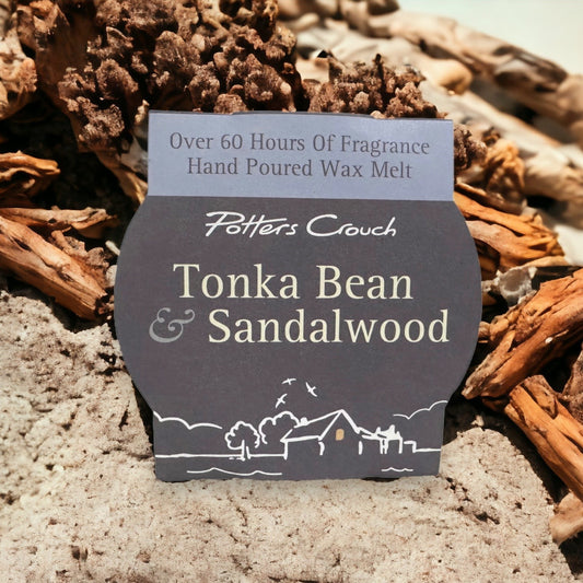 Tonka Bean & Sandalwood Melt Pott