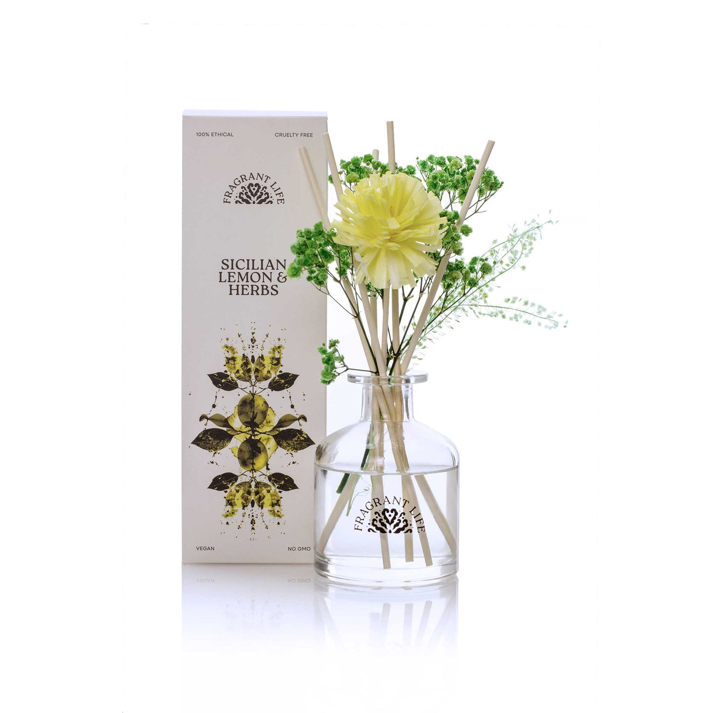 Sicilian Lemon & Herbs Premium Bouquet Diffuser