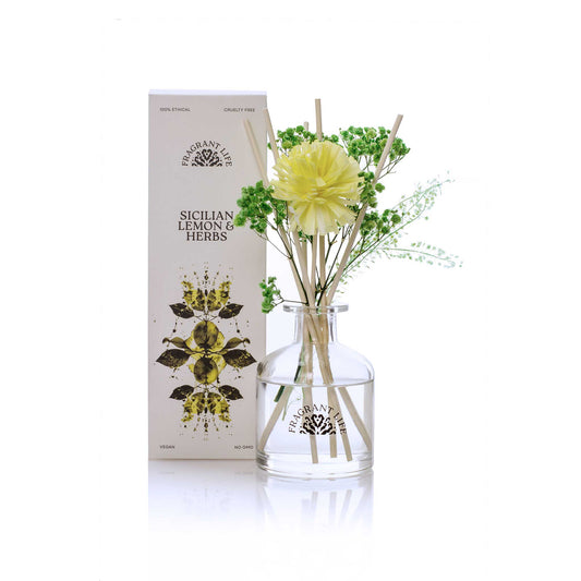 Sicilian Lemon & Herbs Premium Bouquet Diffuser