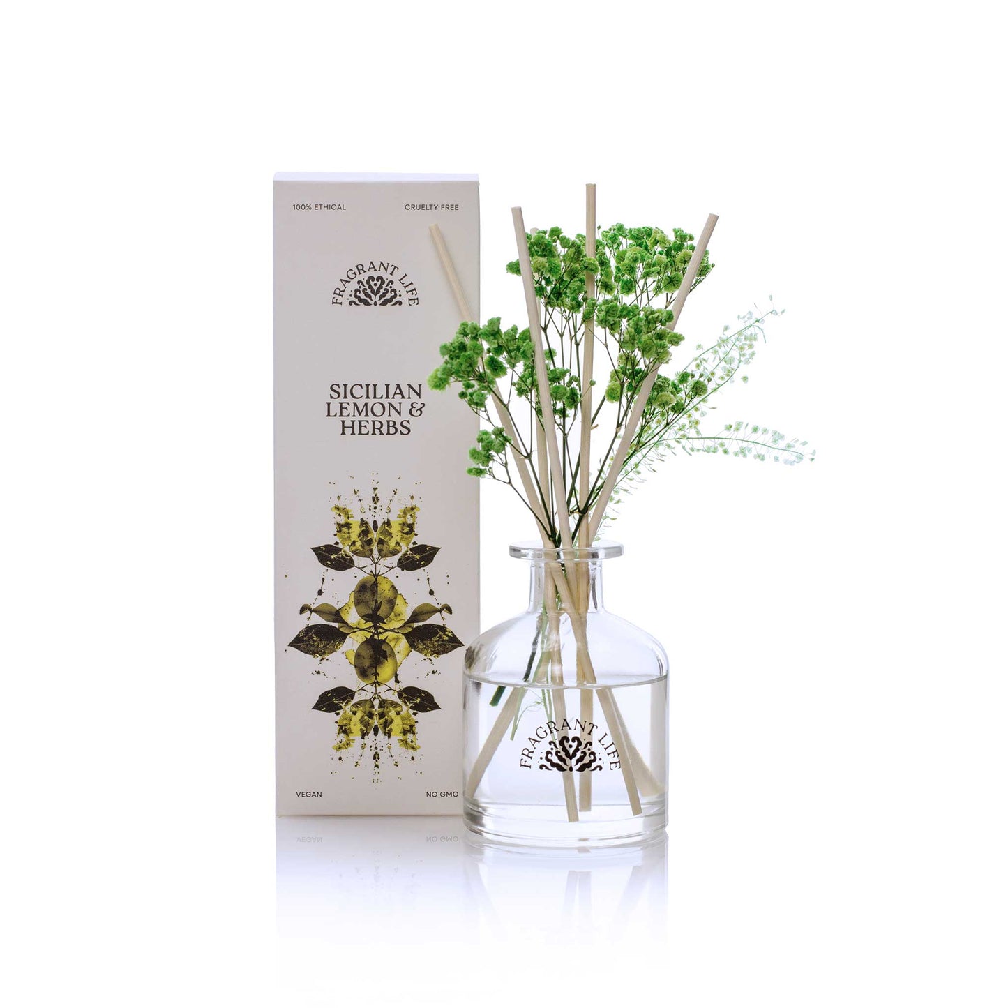 Sicilian Lemon & Herbs Premium Bouquet Diffuser