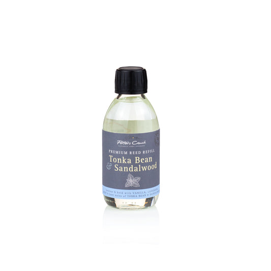 Tonka Bean & Sandalwood Reed Diffuser Refill