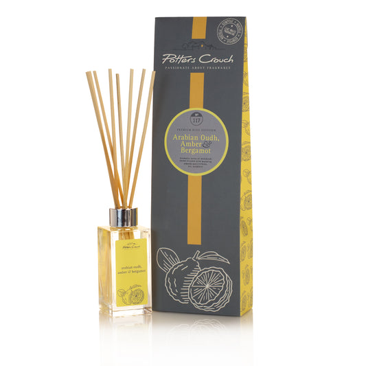 Arabian Oudh, Amber & Bergamot Reed Diffuser