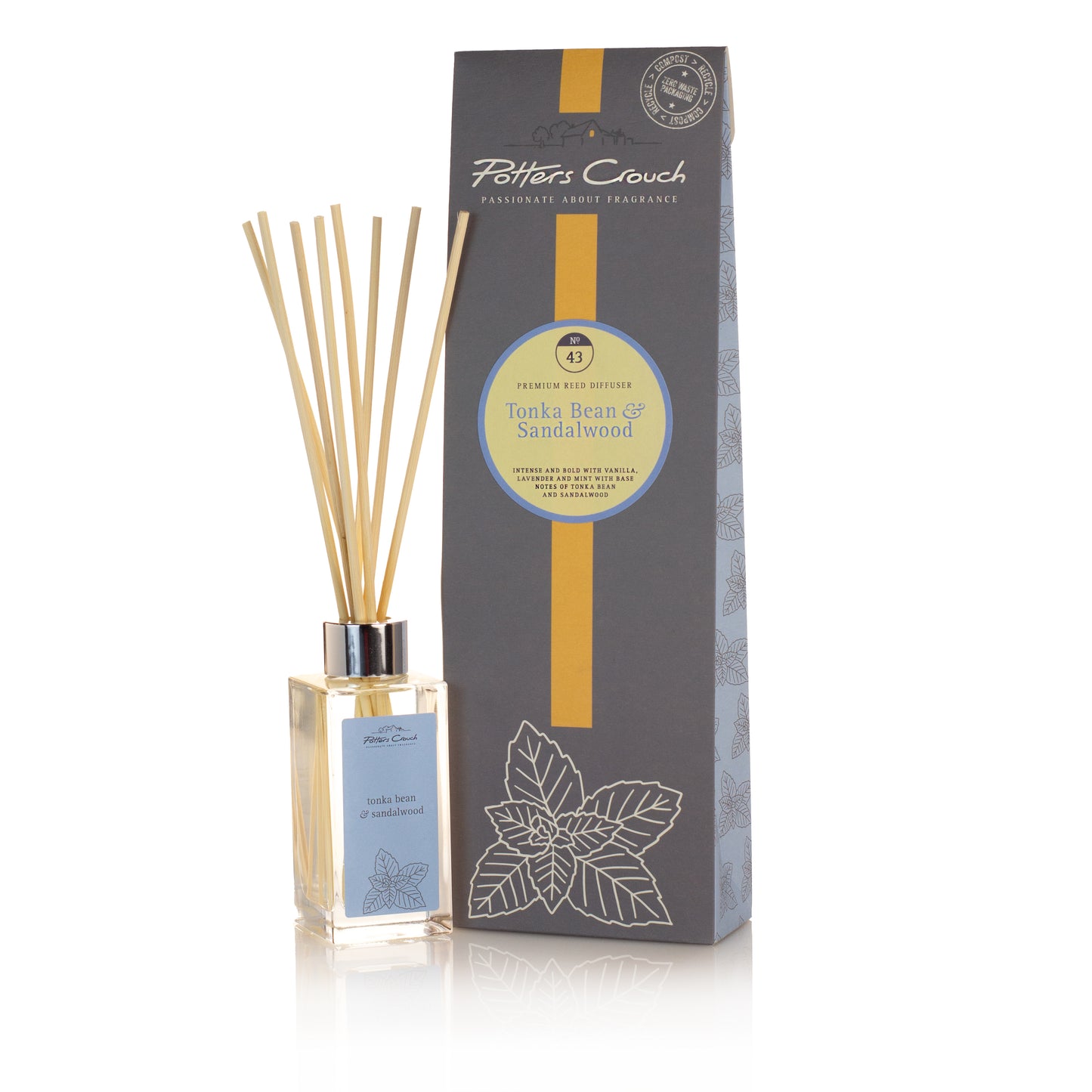 Tonka Bean & Sandalwood Reed Diffuser