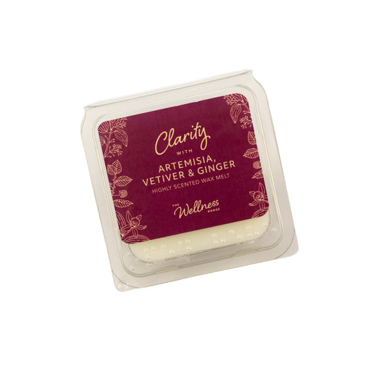 Clarity - Artemisia, Vetiver & Ginger Wellness Wax Melt