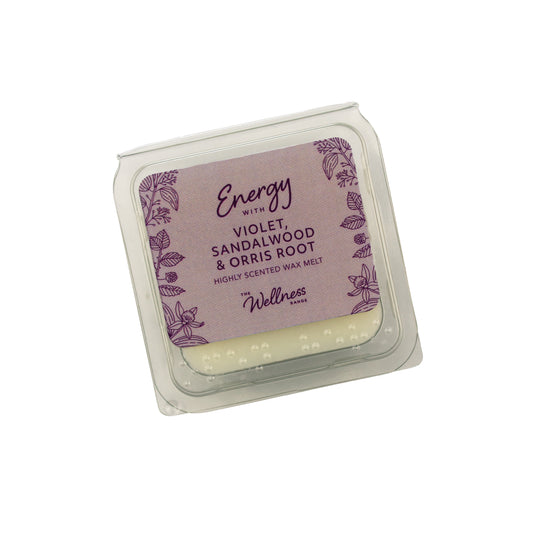 Energy - Violet, Sandalwood & Orris Root Wellness Wax Melt