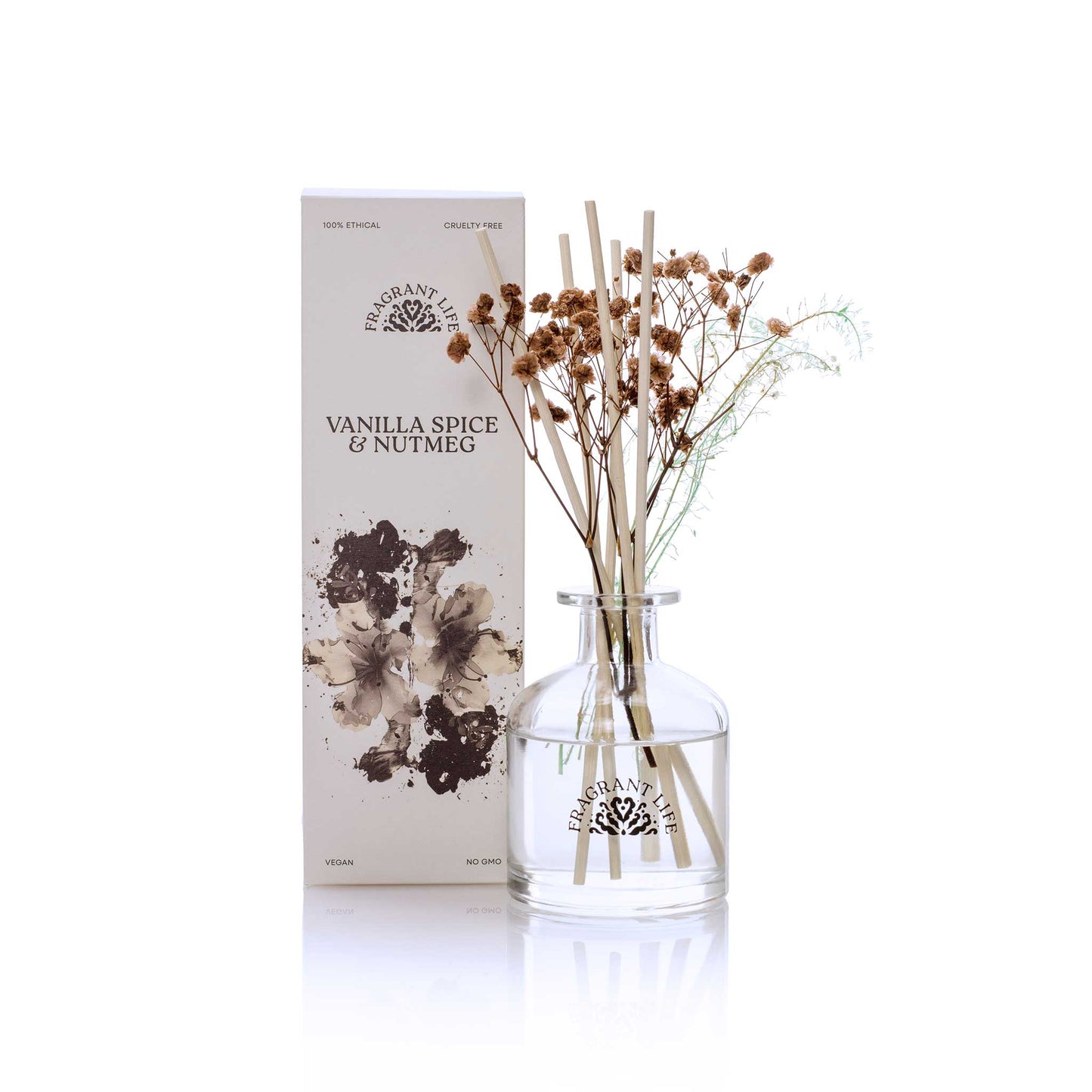 Vanilla Spice & Nutmeg Premium Bouquet Diffuser