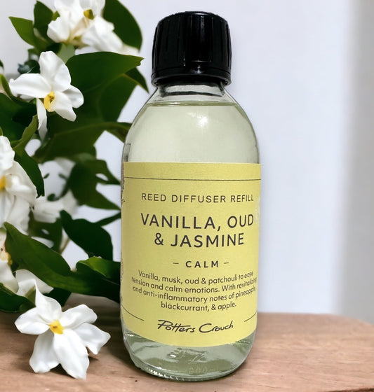 Calm Diffuser Refill with Vanilla, Old & Jasmine