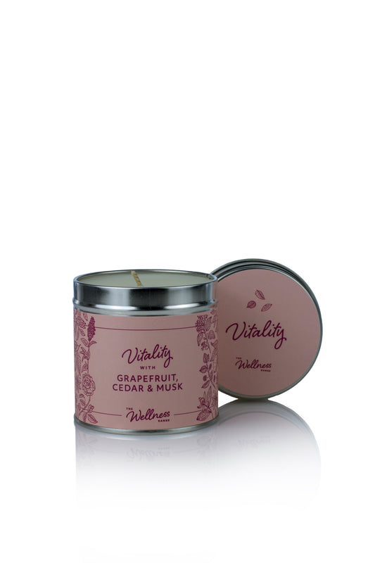 Vitality - Grapefruit, Cedar & Musk Wellness Candle