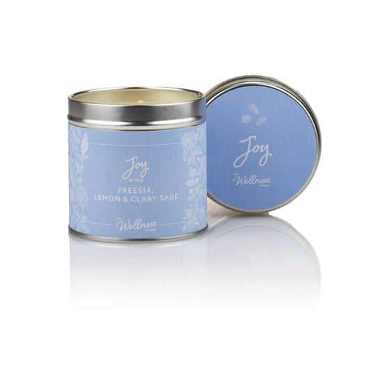 Joy Wellness Candle with Freesia, Lemon & Clary Sage