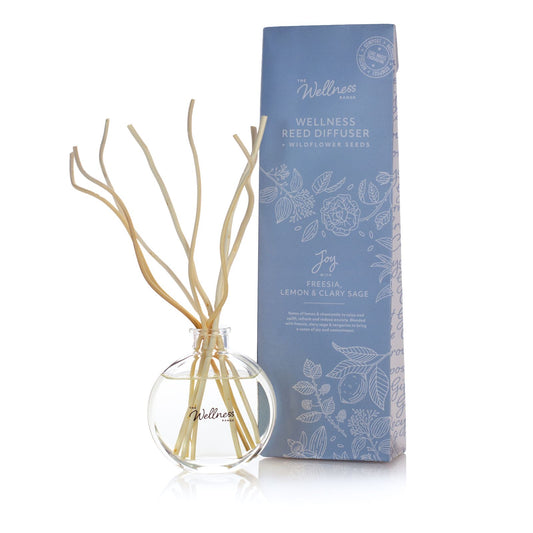 Joy Freesia, Lemon & Clary Sage Wellness Reed Diffuser