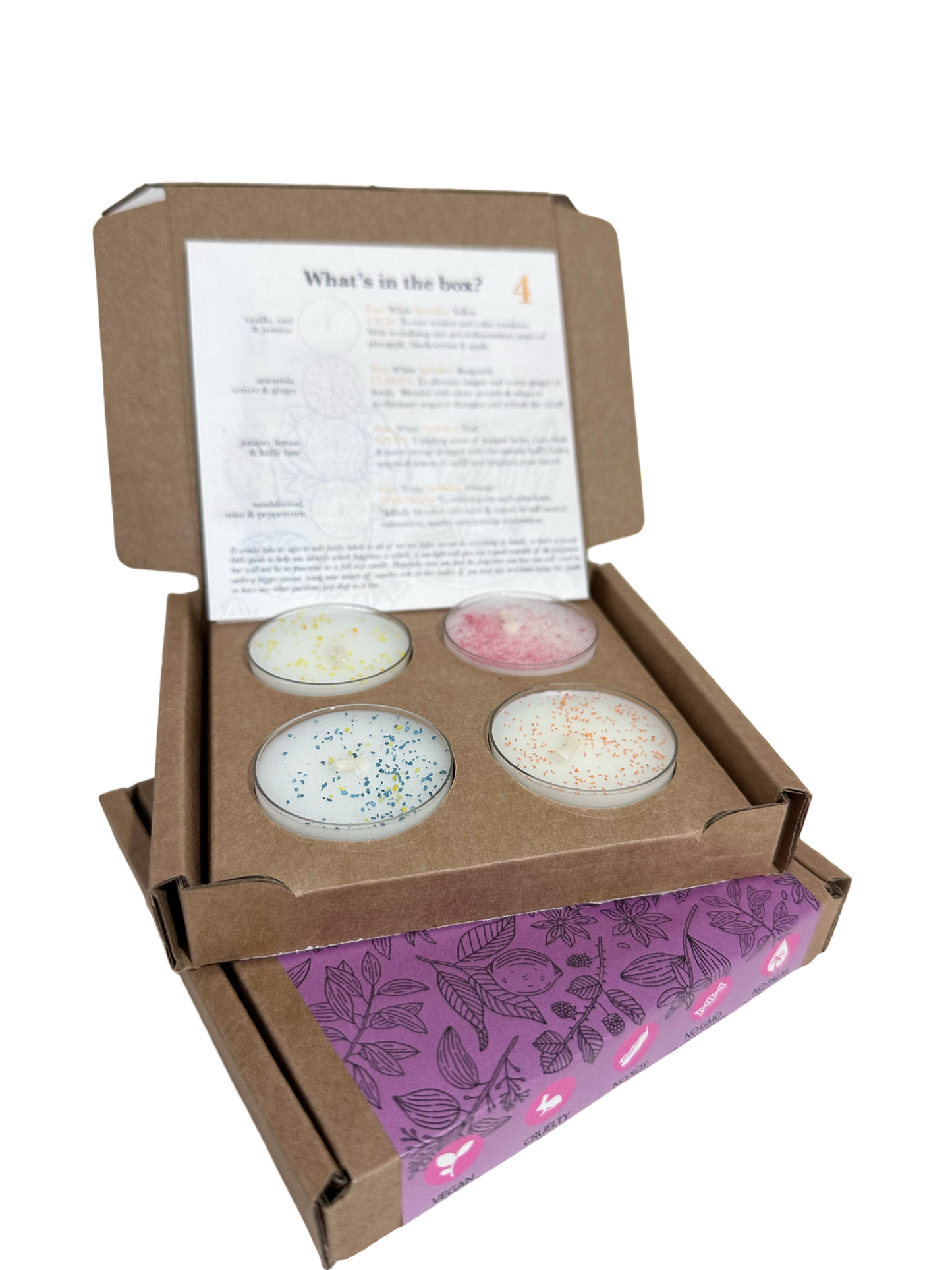 Fragrance Sample Pack of Tea Lights