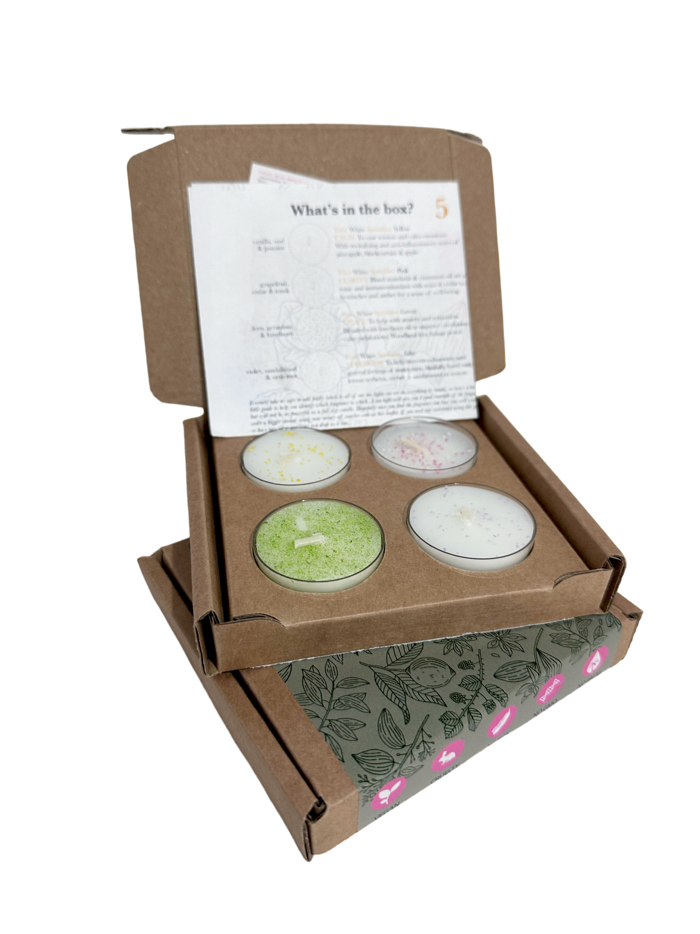 Fragrance Sample Pack of Tea Lights