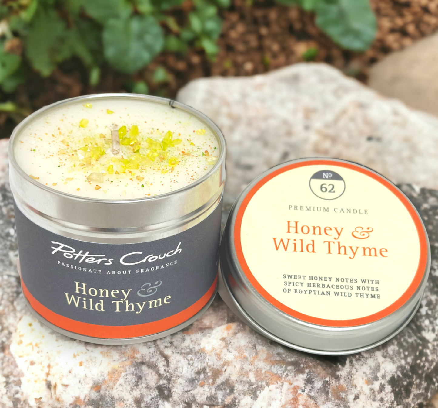 Fragrant wild thyme with sweet honeyed notes & a hint of vanilla custard.