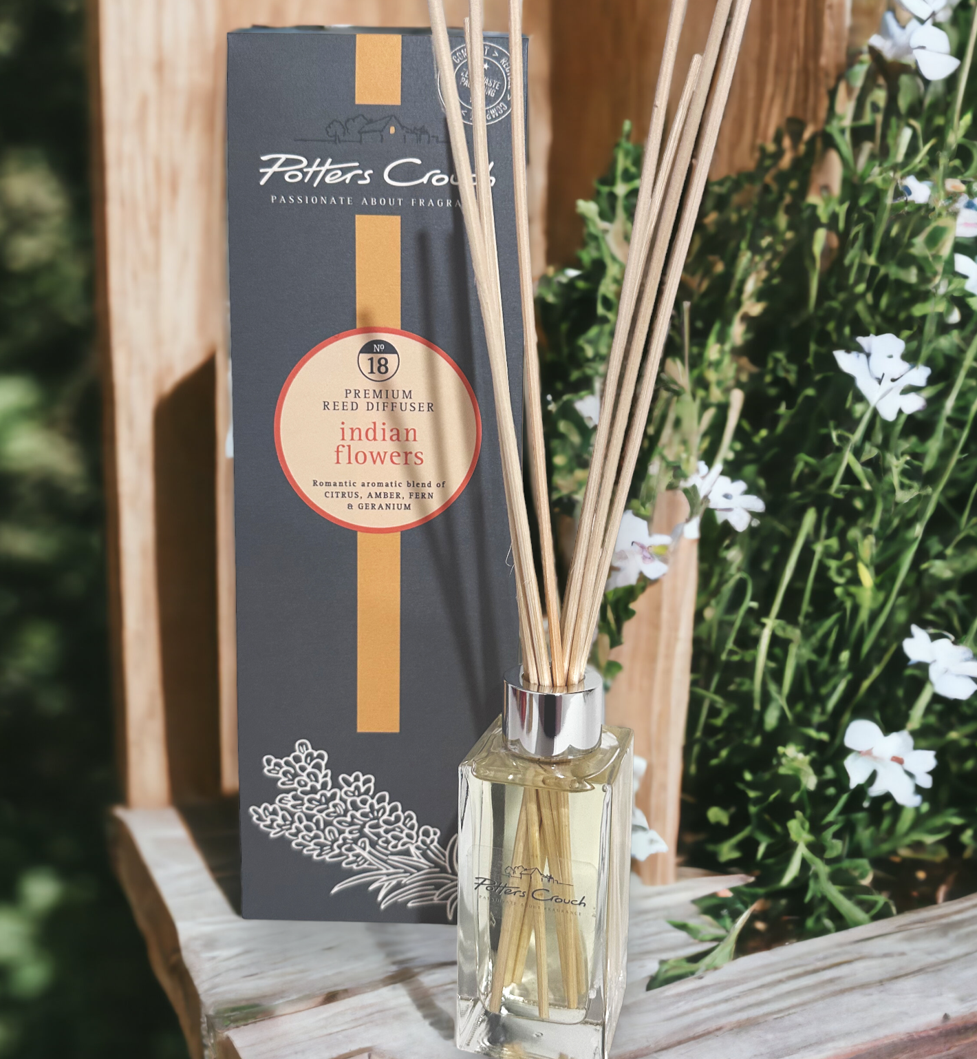 Indian Flowers Reed Diffuser