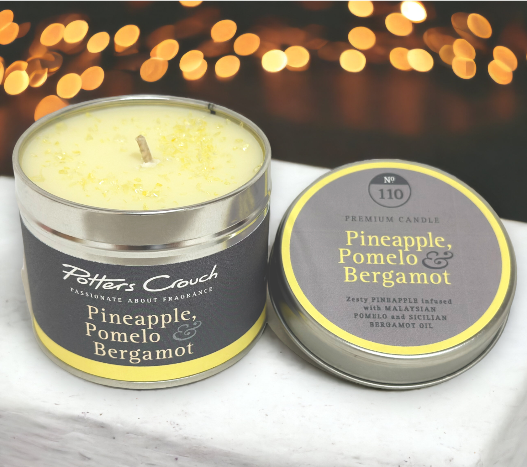 Zingy pineapple with pomelo & bergamot oil will make your mouth water.