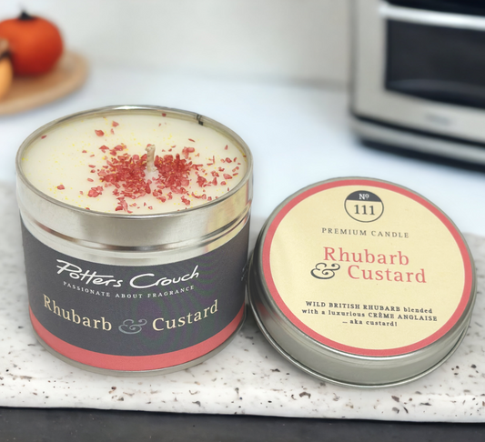 Traditional fragrance of rhubarb & custard sweet treats will bring back fond memories.